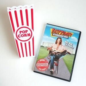 Fast Times at Ridgemont High Special Edition DVD With 2 New Popcorn Containers